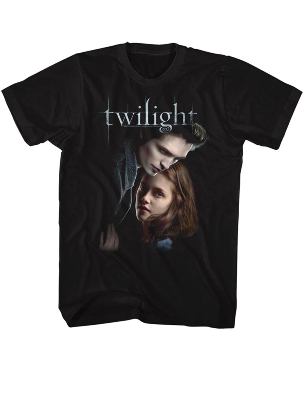 Twilight T Shirt Ed and Bella Adult Short Sleeve T Shirts  Movies Graphic Tees - Picture 2 of 9